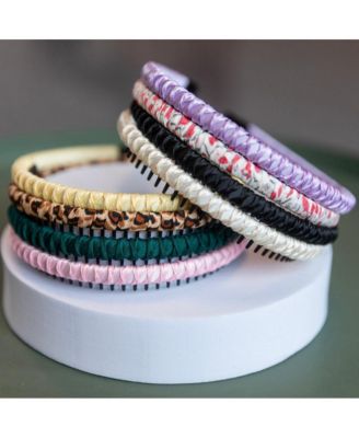 Thin Solid Headband - Purple