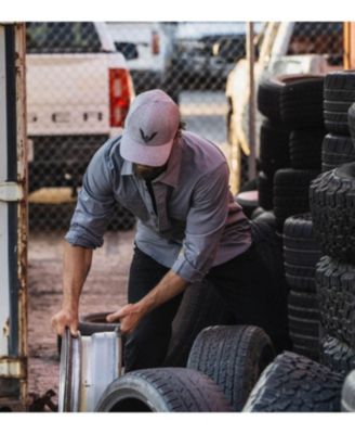 Men's Tech Hat With Raised Heat Seal