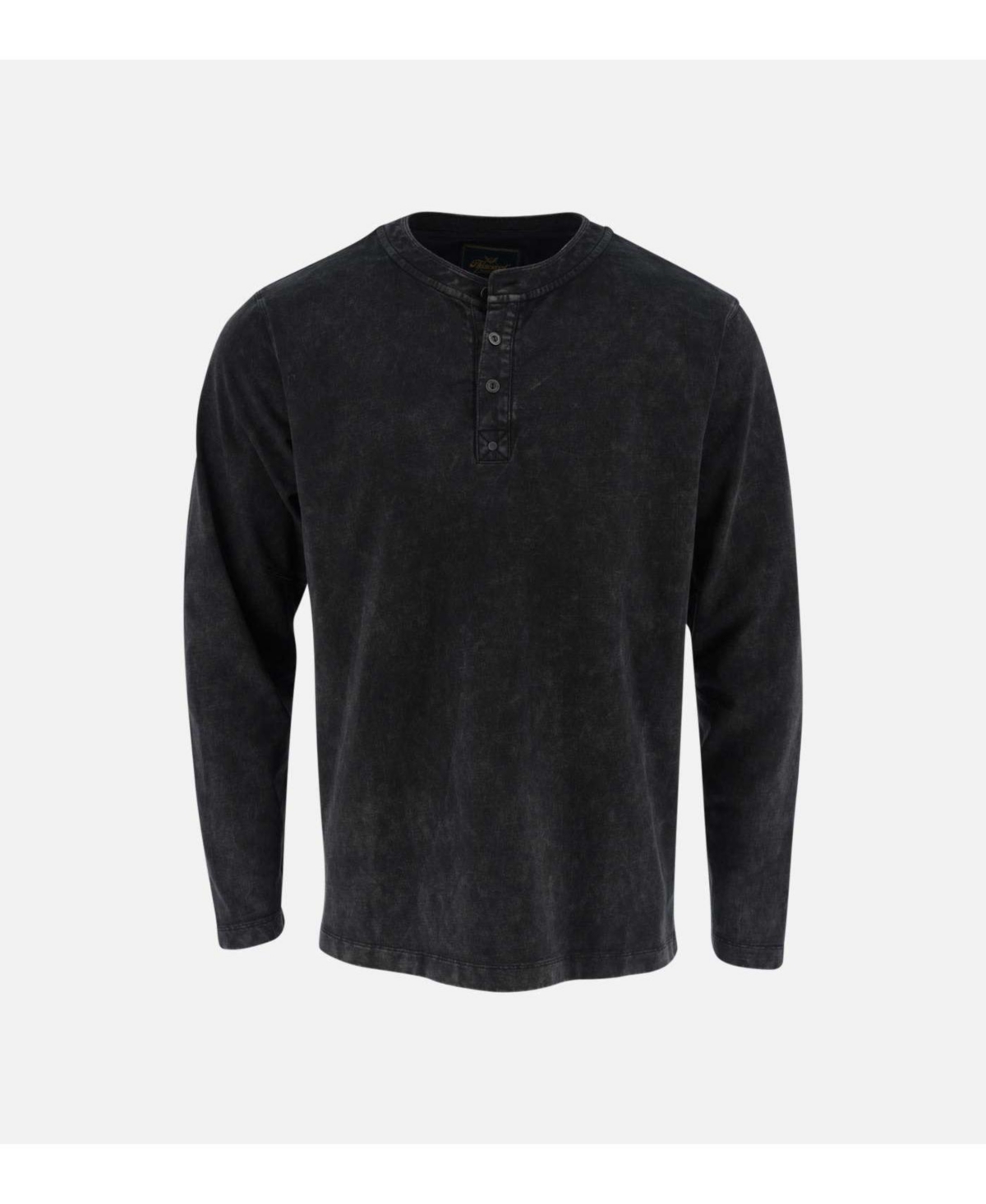 Men's Heavyweight Vintage Wash Long Sleeve Henley - Otter