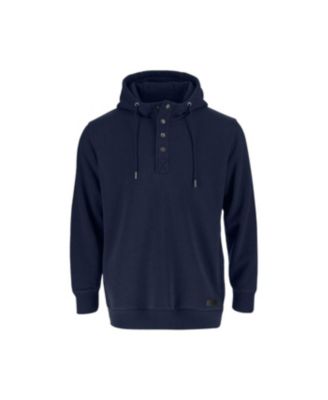 Men's Quarter Snap Hoodie, Heavyweight Pullover Workwear Sweatshirt