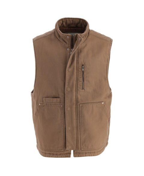 Мужской жилет Thorogood Heritage Stone Washed Canvas Vest, цвет: Otter