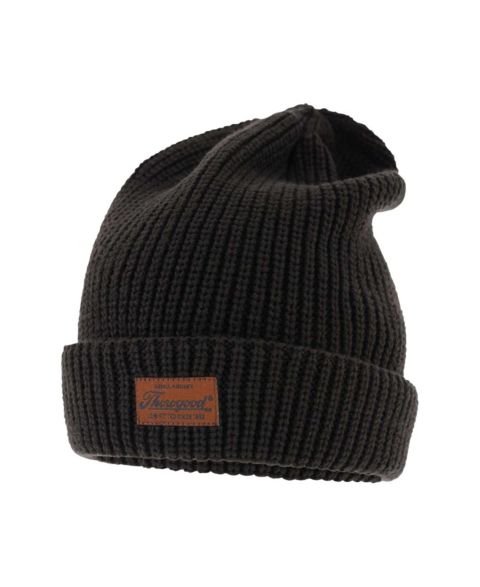 Мужская шапка Thorogood Job-Fitted Knit Beanie, цвет: Чёрный