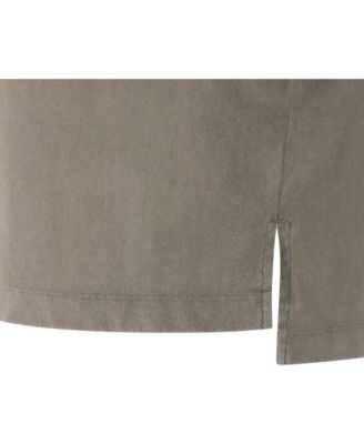 Men's Vintage Wash Short Sleeve Pocket Henley