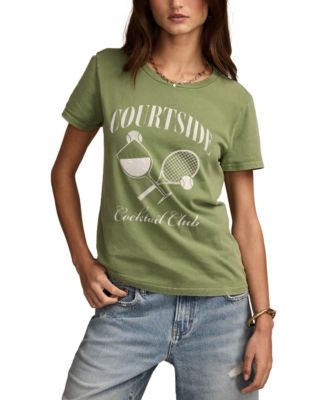 Lucky Brand - Women's Courtside Cocktail Club T-Shirt