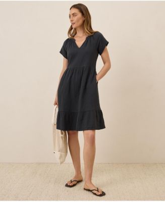 crocheted dresses Crochet Dress Pattern but yet unexplored Helsa Black Cotton Sateen Size:XL - 44 inch £100 - £200