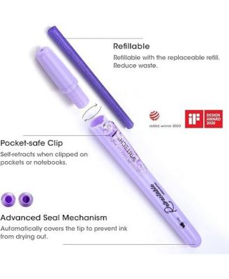 NEON RETRACTABLE HIGHLIGHTERS - 12CT