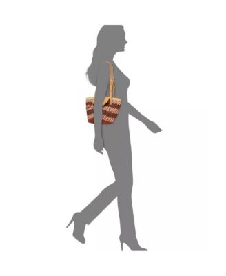 Waves on Earth Handmade Sisal Tote Bag