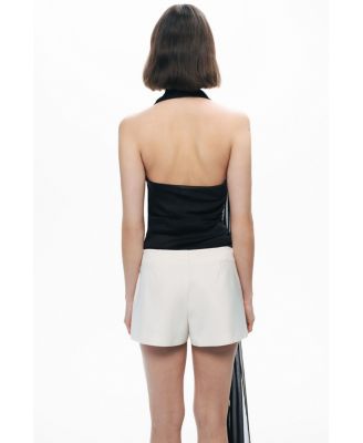 Women's Shawl-Inspired Blouse