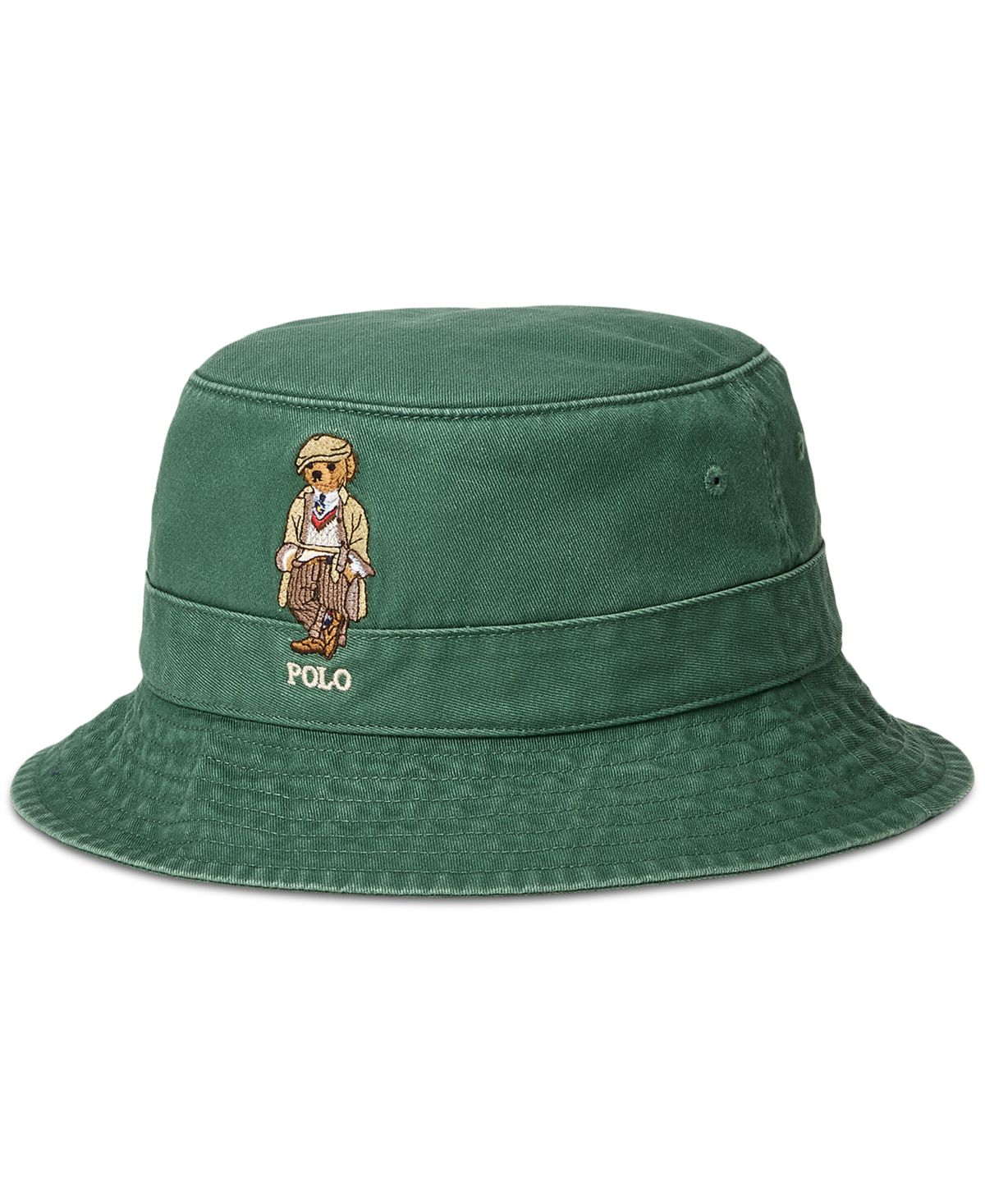 Мужская саржевая шляпа-панама Polo Bear