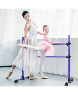 4 Feet Portable Ballet Barre with Adjustable Height