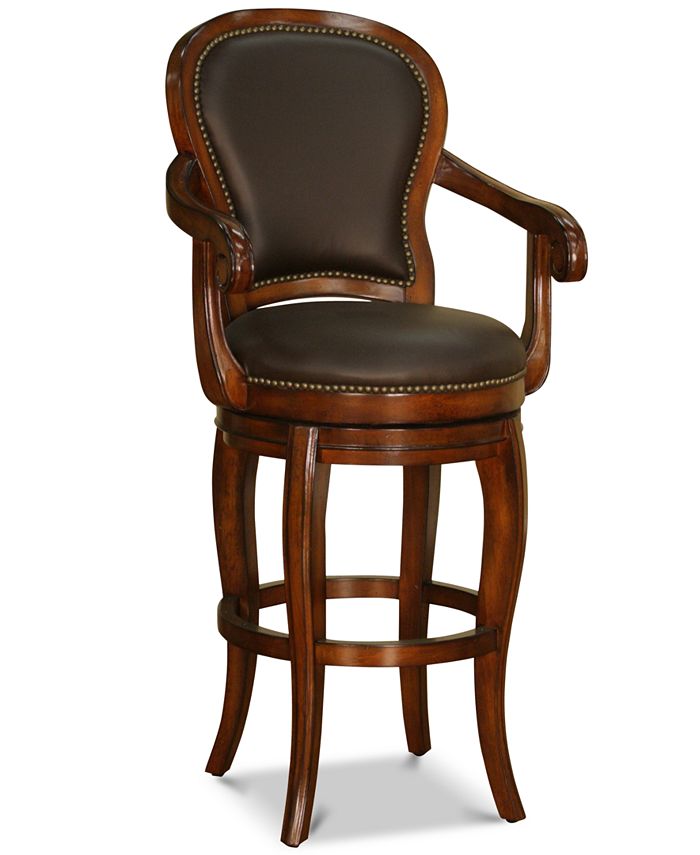 Furniture Santos Bar Height Stool Macy's