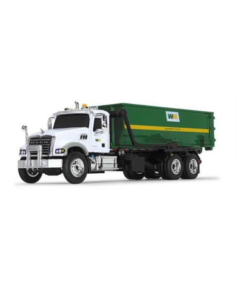 Детская игрушка First Gear 1/87 Scale Mack Granite MP Roll-Off Container Diecast Truck