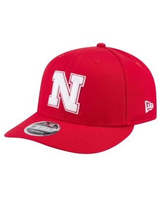 New Era - Men's Scarlet Nebraska Huskers Low 9FIFTY Snapback Hat
