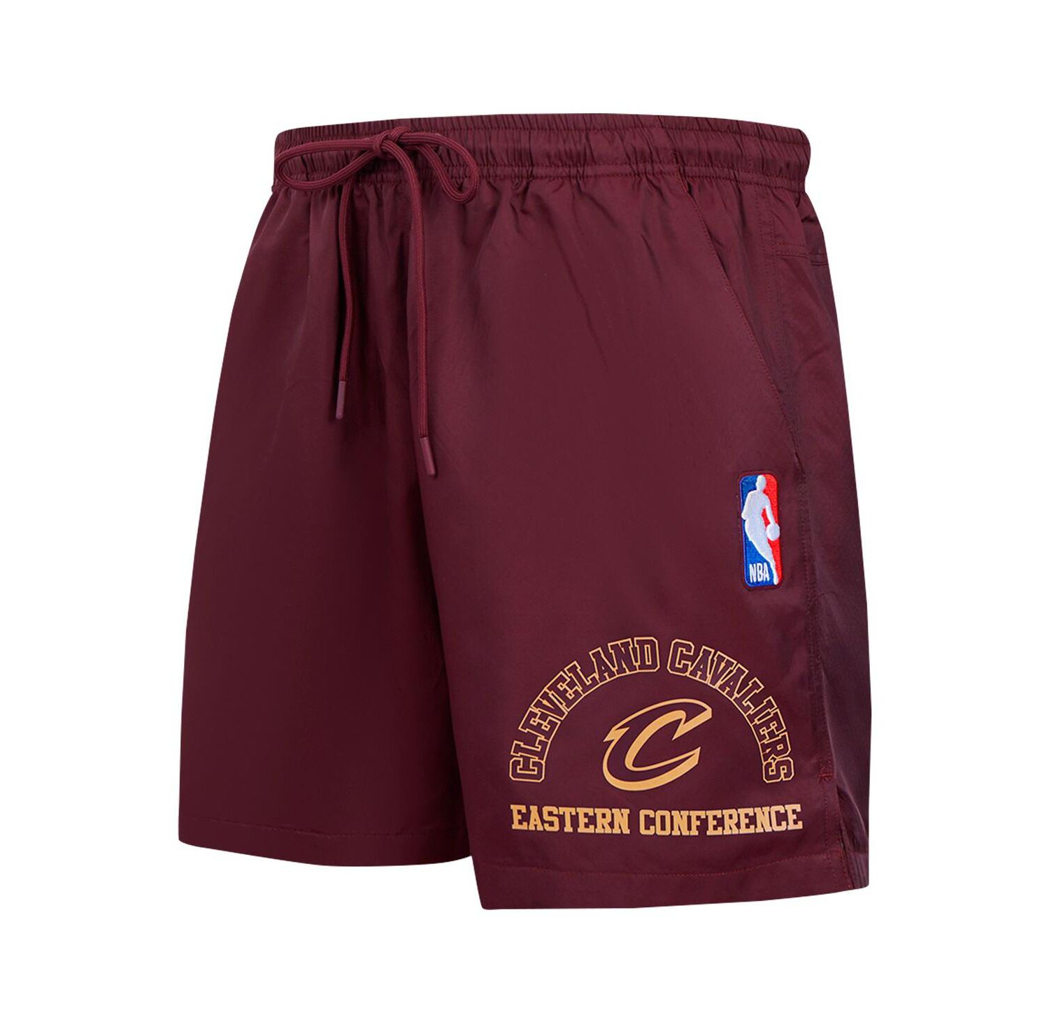 Men's Wine Cleveland Cavaliers Area Code Shorts