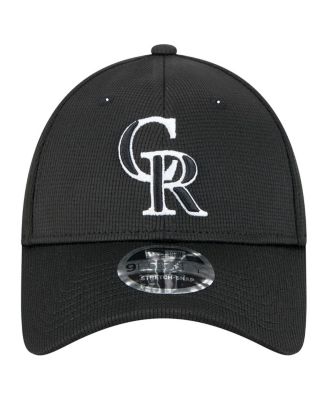 Men's Black Colorado Rockies Pivot 9FORTY Adjustable Hat