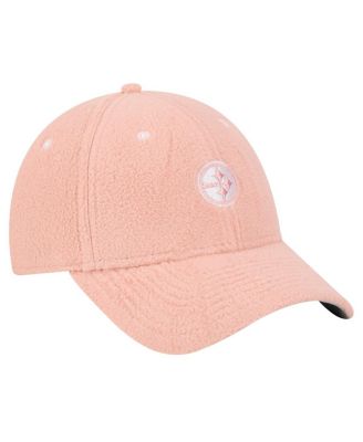 Women's Light Pink Pittsburgh Steelers Cozy Sherpa 9FORTY Adjustable Hat