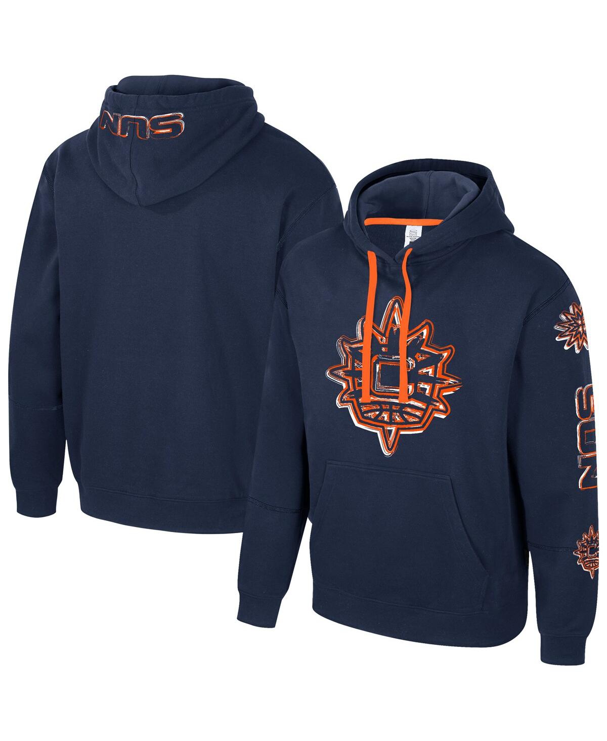 Stadium Essentials Men's And Women's Navy Connecticut Sun Elementized Pullover Hoodie