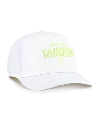 Women's White New York Yankees Bright Side Adjustable Hitch Hat