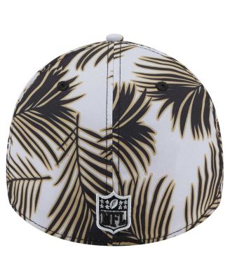 Men's Gray New Orleans Saints Palms 39THIRTY Flex Hat