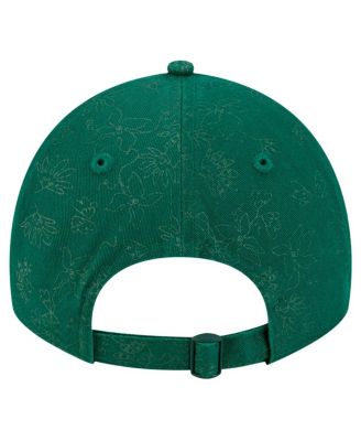 Women's Green Athletics Tonal Floral 9TWENTY Adjustable Hat