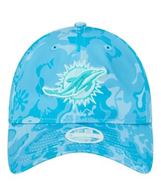 Women's Aqua Miami Dolphins Trippy 9TWENTY Adjustable Hat