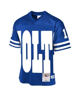 Big Boys and Girls Peyton Manning Royal Indianapolis Colts 1998 Throwback Fashion Jersey
