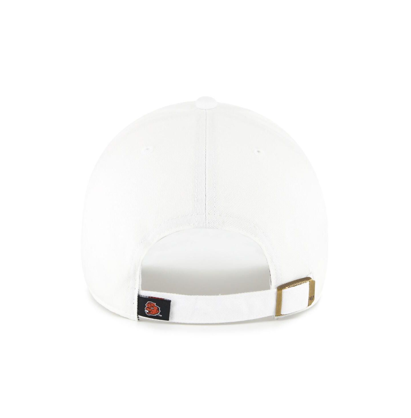 Мужская кепка '47 Brand White Oregon State Beavers Vault Clean Up Adjustable Hat — фото 3