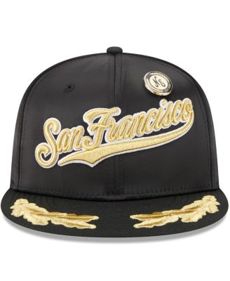 Men's Black San Francisco Giants 2025 59FIFTY Day Gold Leaf 59FIFTY Fitted Hat