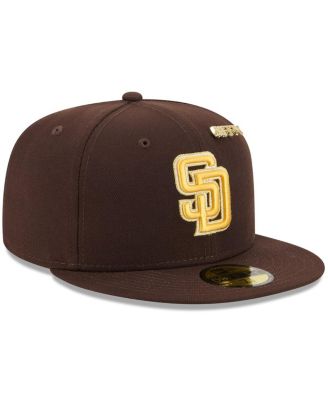 Men's Brown San Diego Padres 2025 59FIFTY Day 59FIFTY Fitted with Pins Hat