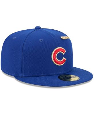 Men's Royal Chicago Cubs 2025 59FIFTY Day 59FIFTY Fitted with Pins Hat