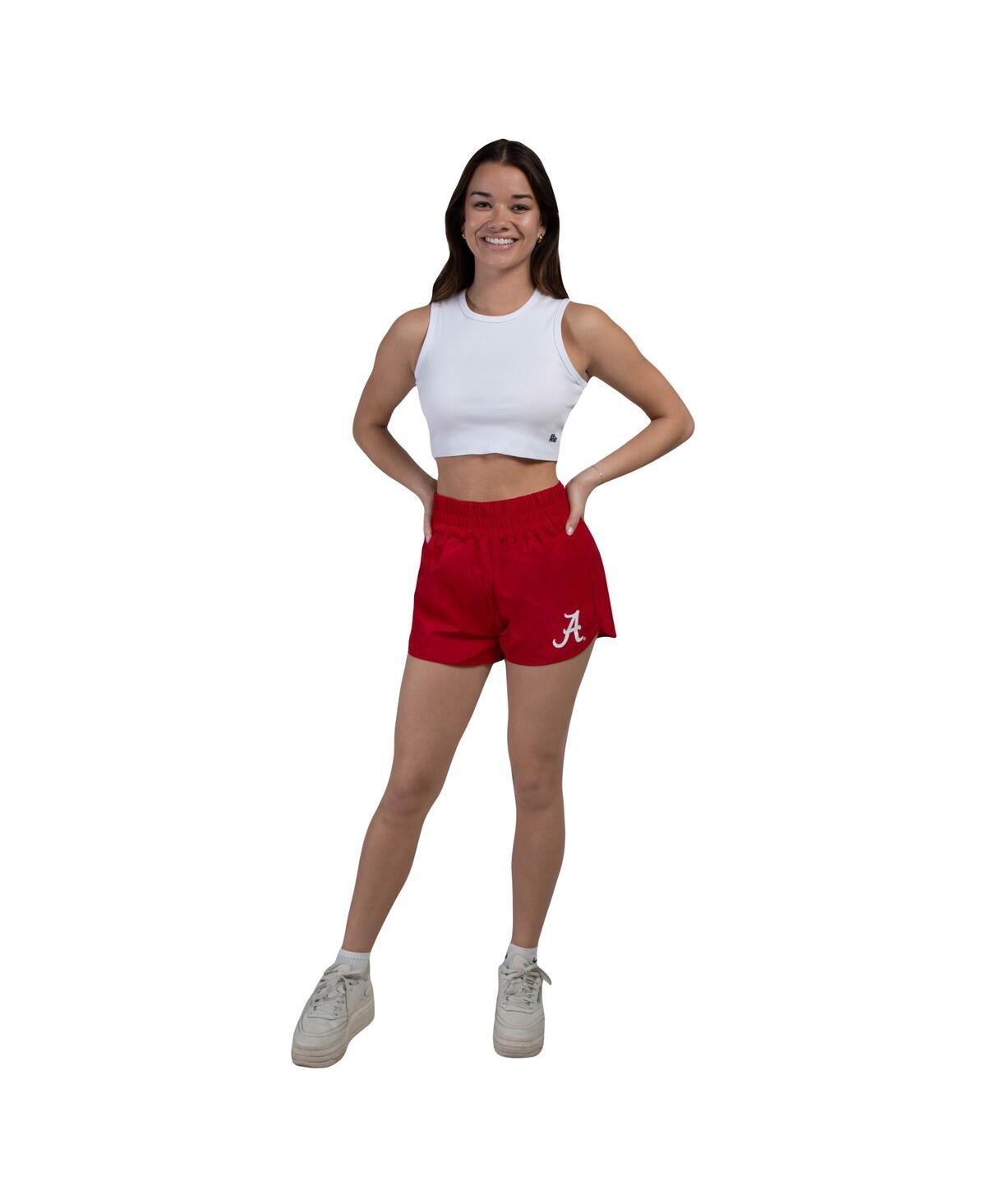 Women's Crimson Alabama Crimson Tide Boxer Shorts - Crimson