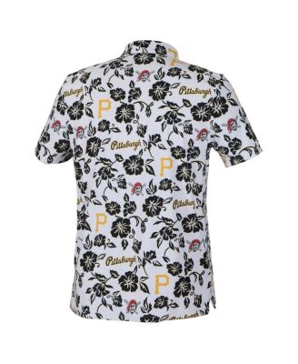 Men's White Pittsburgh Pirates Pua Performance Polo Shirt