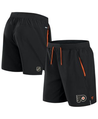 Fanatics - Men's Black Philadelphia Flyers Authentic Pro Rink Performance Shorts