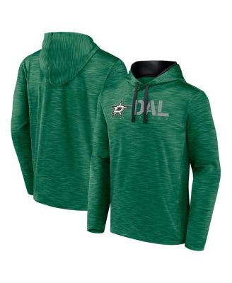Logo Athletic - Men's Kelly Green Dallas Stars Head Start Pullover Hoodie