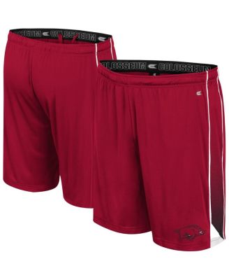 Colosseum - Men's Cardinal Arkansas Razorbacks Online Shorts