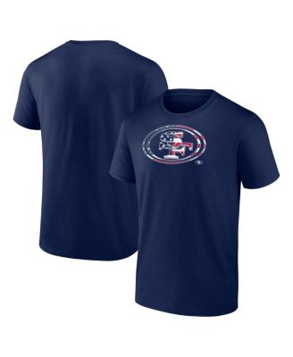 Logo Athletic - Men's Navy San Francisco 49ers Americana T-Shirt