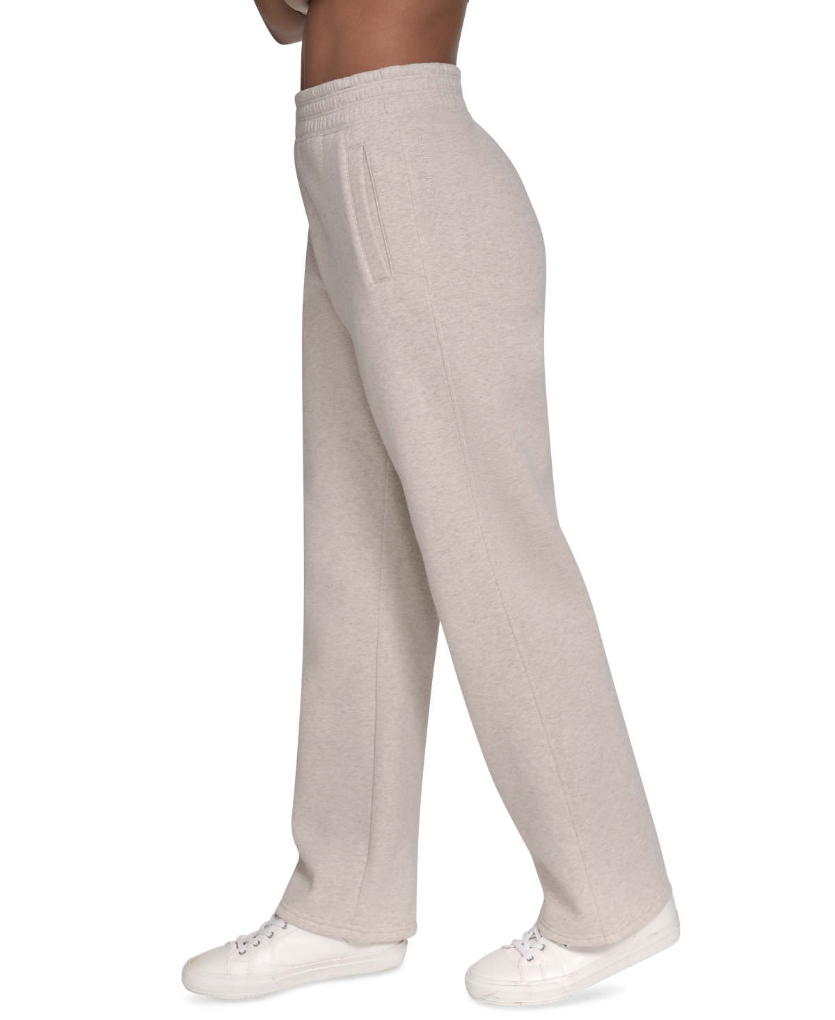 Calvin Klein Performance Women's High-waist Straight-leg Sweatpants