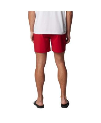 Men's Crimson Alabama Crimson Tide PFG Terminal Roamer Omni-Shade Stretch Shorts