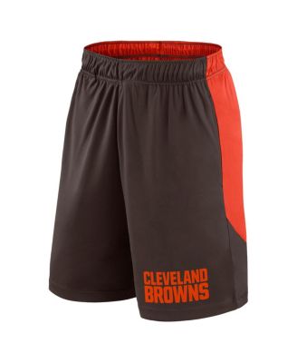 Men's Brown/Red Cleveland Browns Launch Shorts
