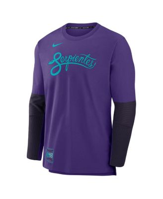 Men's Purple Arizona Diamondbacks 2025 City Connect Authentic Collection Lightweight Player Performance Long Sleeve T-Shirt