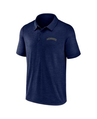 Men's Navy Milwaukee Brewers Unstoppable Polo Shirt