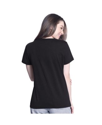 Women's&nbsp;Black Ross Chastain Batter Up V-Neck T-Shirt