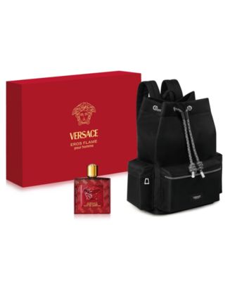 Versace Eros Flame Eau de Parfum 2-Piece Summer Set with Backpack