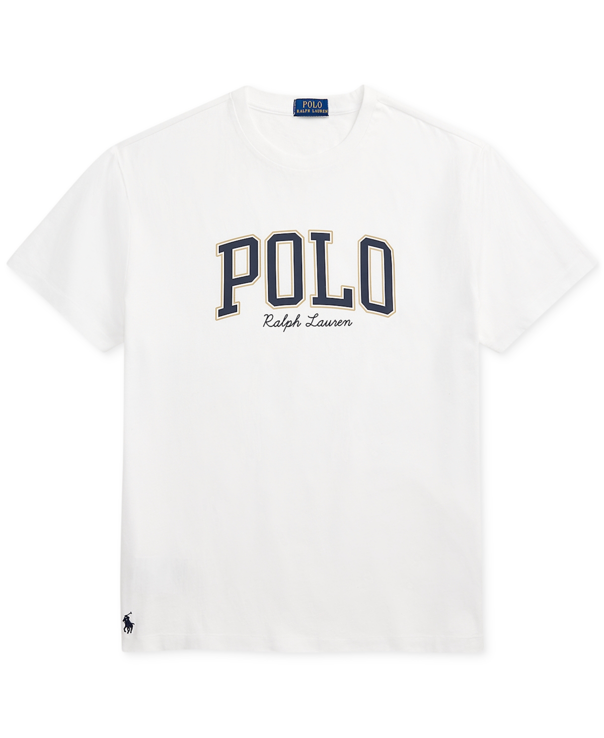 Polo Ralph Lauren Men's Classic-fit Logo Jersey T-shirt In White