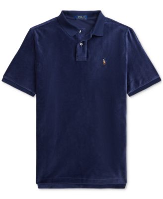 Men's Classic-Fit Knit Corduroy Polo Shirt