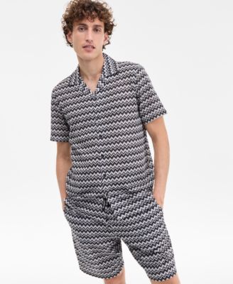 KARL LAGERFELD PARIS - Men's Zig-Zag Shirt