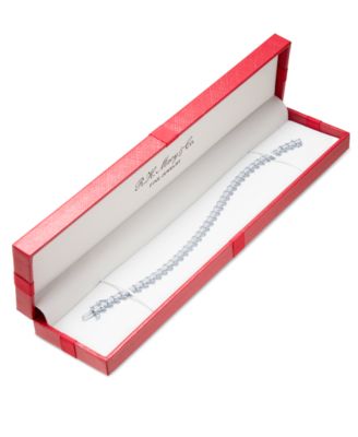 Diamond Twist Bracelet (2-1/6 ct. t.w.) in 14K White Gold (also in 14K Yellow Gold), Exclusive