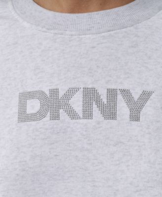 Women's Mini Stud Logo Crew Neck Sweatshirt