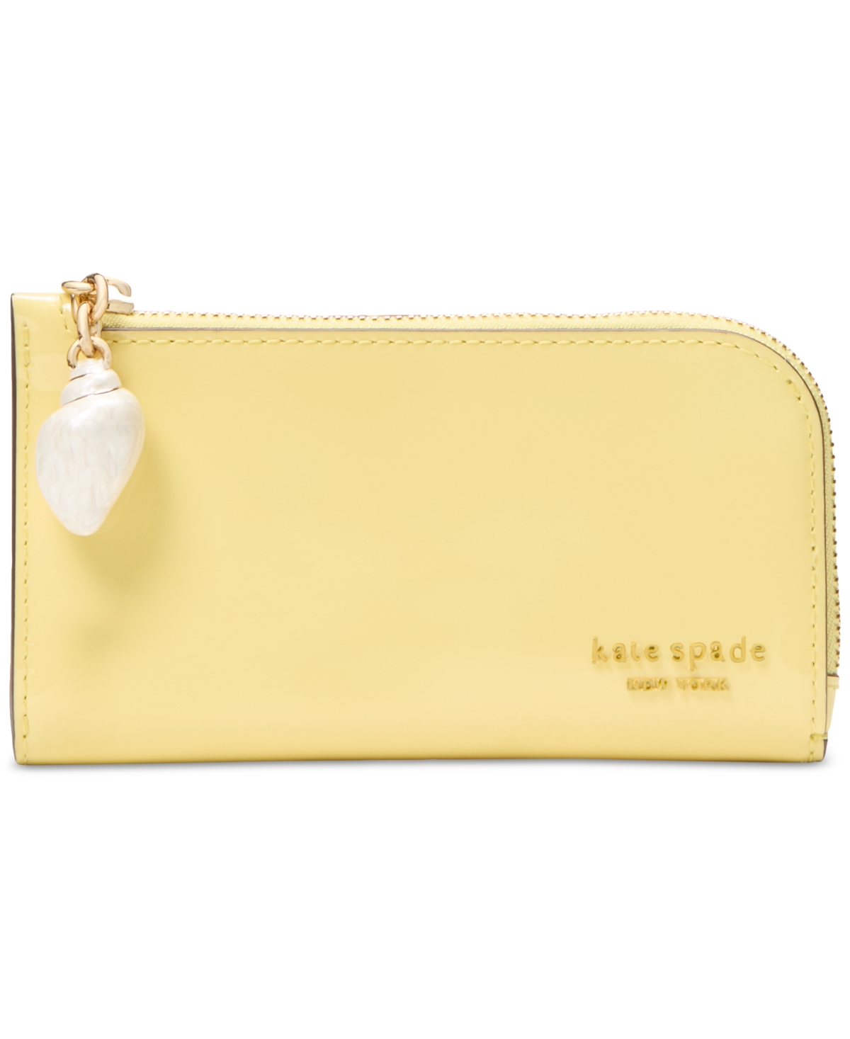 Devin Patent Leather Small Bifold Wallet - Ks Green
