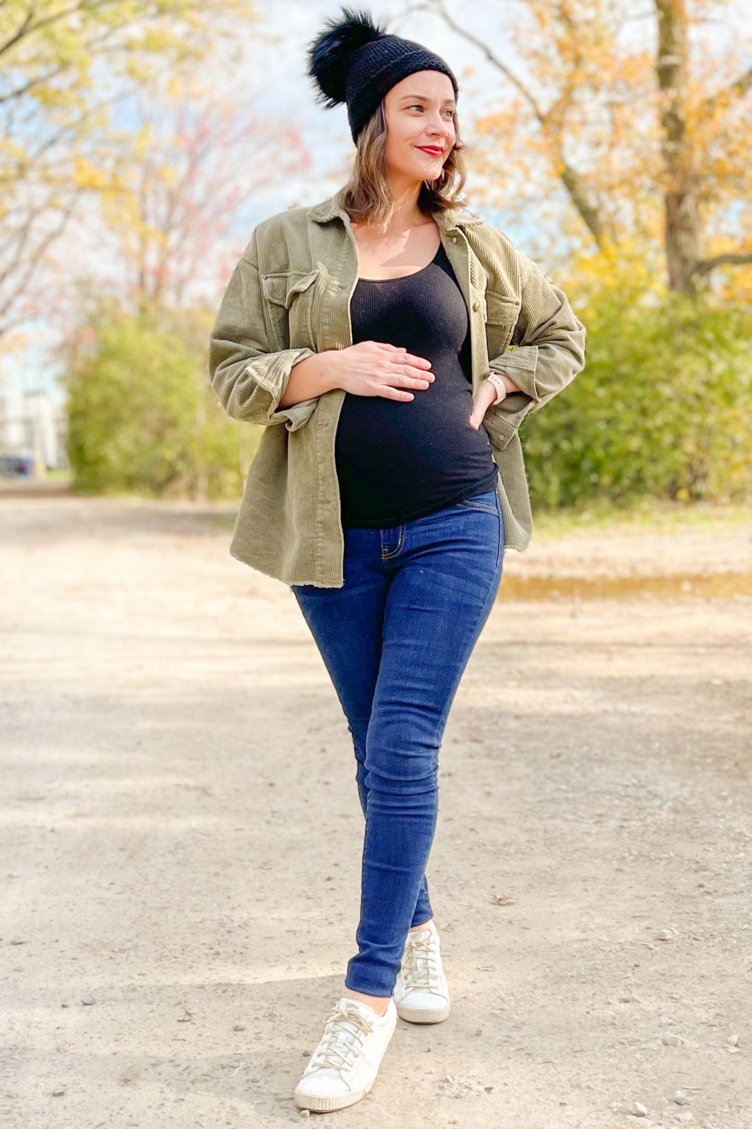 Women's Navy Blue Skinny Jeans